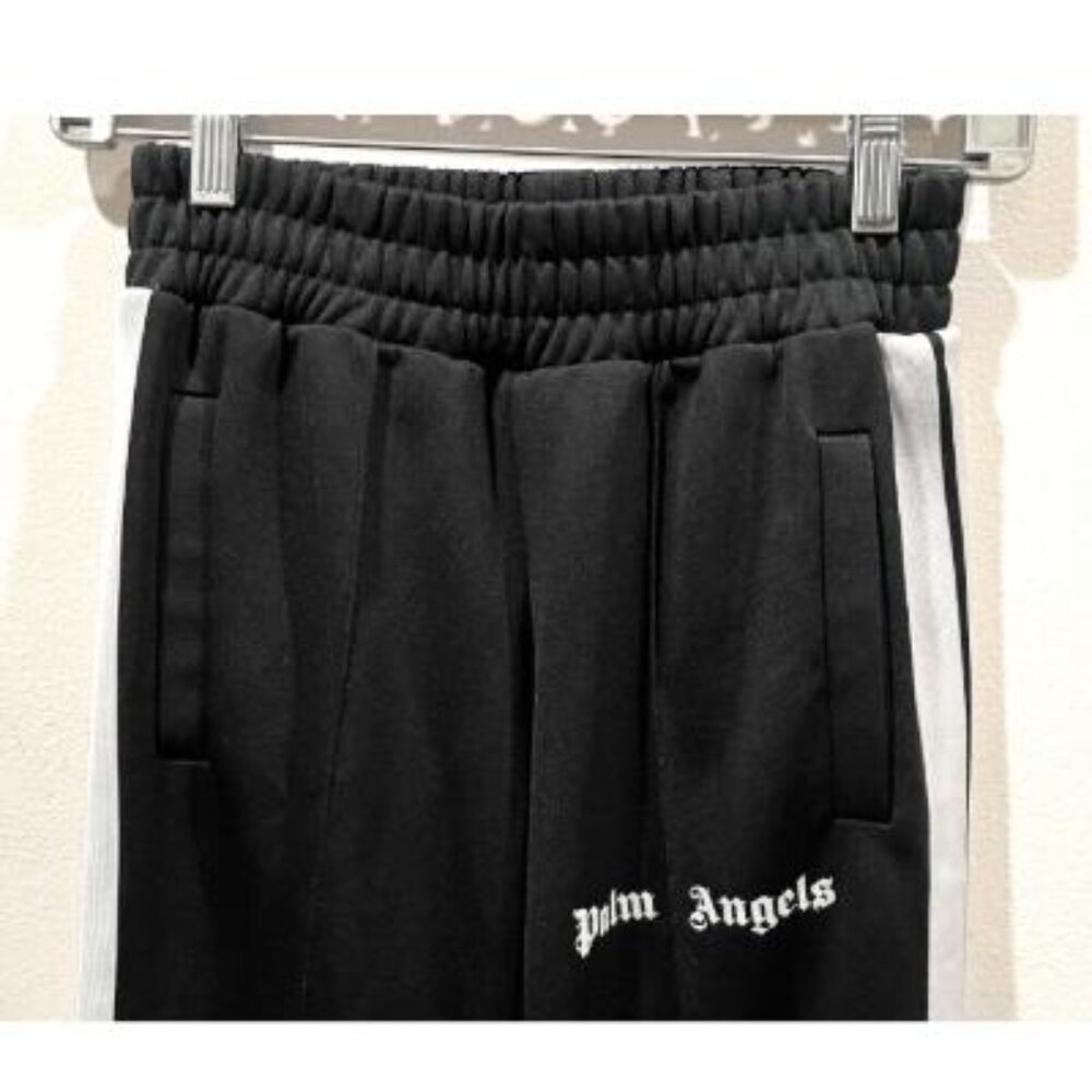 RARE SIZE! PALM ANGELS SLIM FIT FLARED LEG TRACK PANTS - Picture 3 of 14